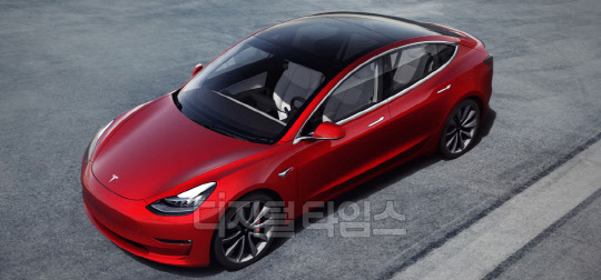 테슬라 모델3.   테슬라 홈페이지